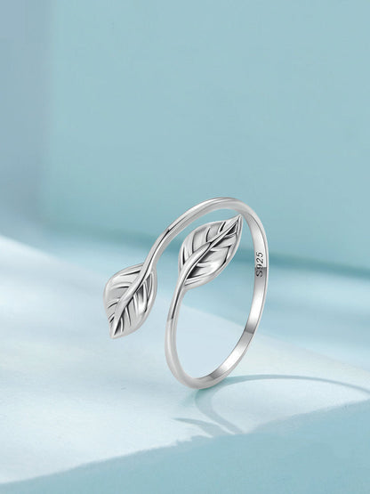 Fashion Personality Autumn Simplicity Leaves Ring