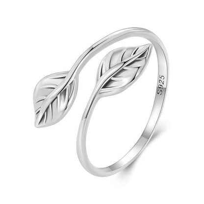 Fashion Personality Autumn Simplicity Leaves Ring