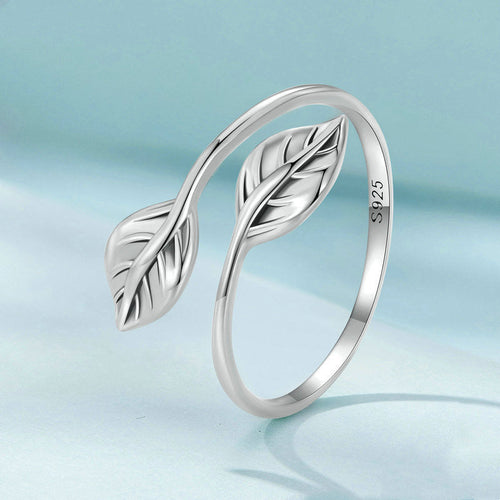 Fashion Personality Autumn Simplicity Leaves Ring